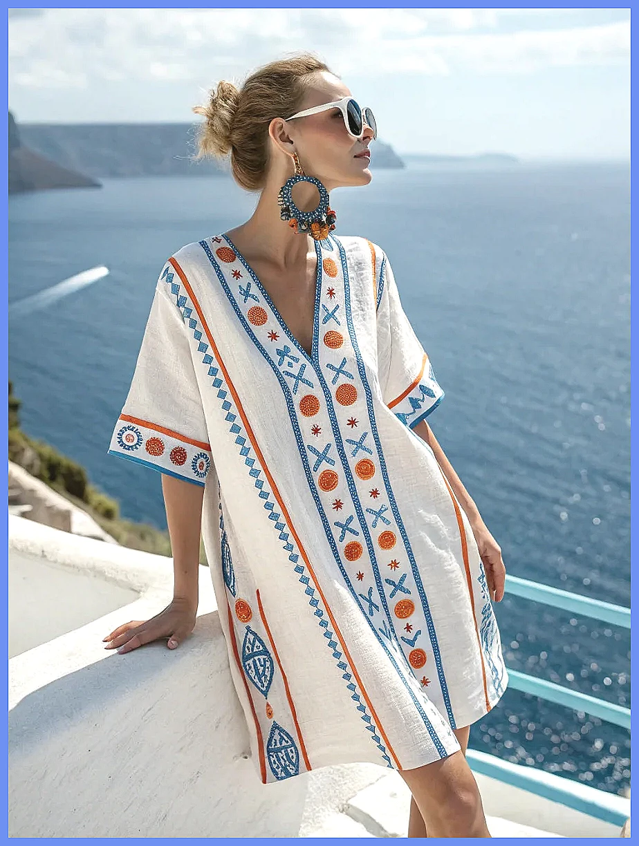 Damen Sommerkleid 2025 mit V-A – Dresses Bewertung und Preis