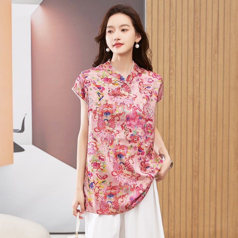 Damenbluse, kurzärmelig, Rundh – Blouses Bewertung und Preis