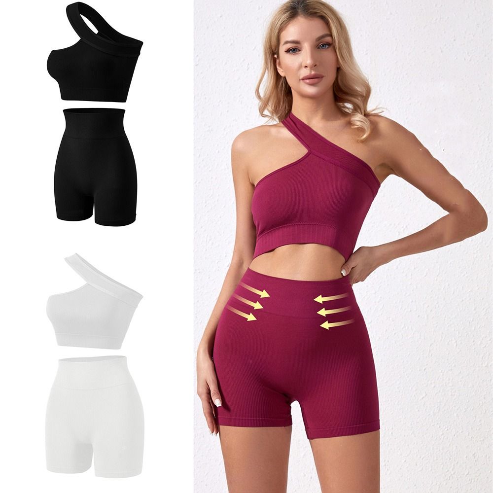 2-teiliges Komfortables Nahtlo – Seamless Ribbed Workout Tank Top Bewertung und Preis