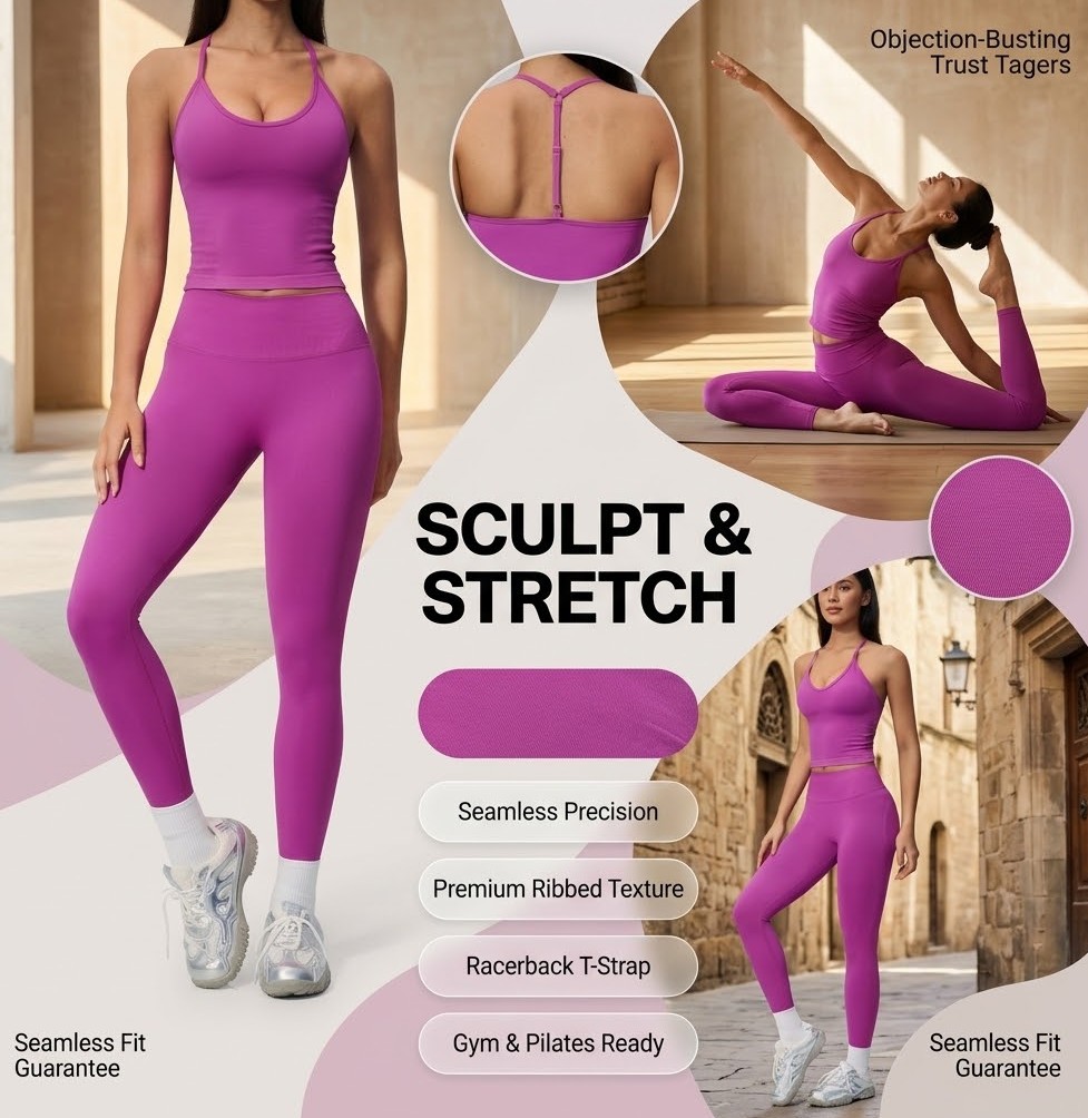 Luxuriöses Designer Nahtloses  – Seamless Ribbed Workout Tank Top Bewertung und Preis