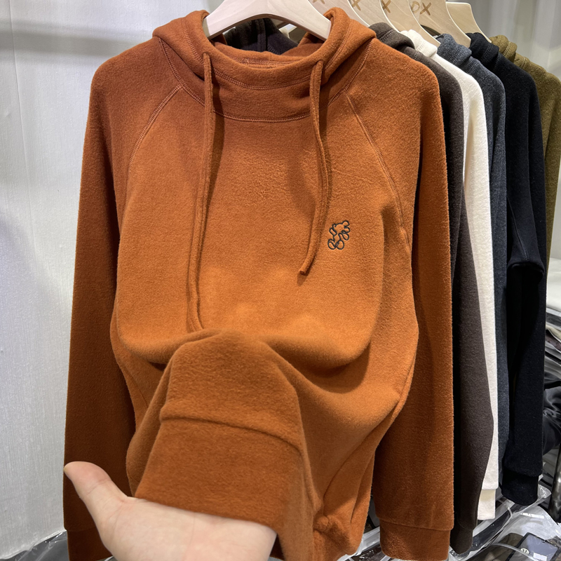 Damen Fleece-gefütterter Kapuz – Korean Style A Line Shirt Dress Bewertung und Preis