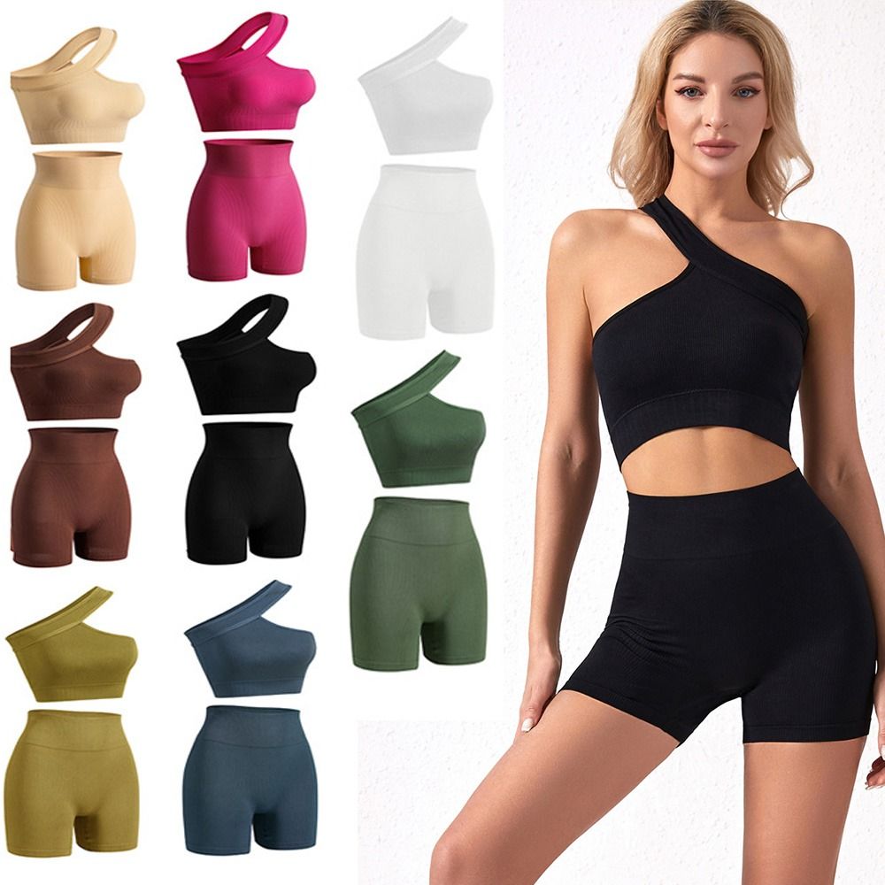 2Pcs Casual Nahtlose Frauen Wo – Seamless Ribbed Workout Tank Top Bewertung und Preis