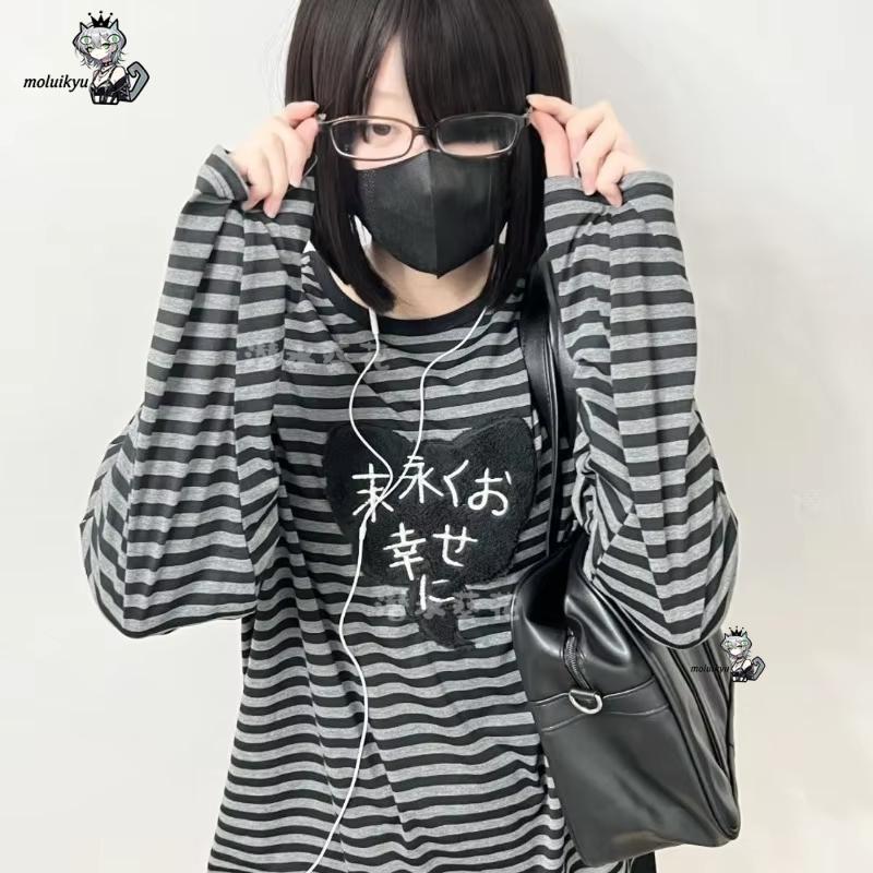 Y2K American Punk Vintage O-Au – Blouses Bewertung und Preis