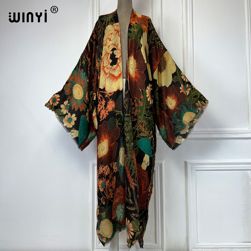 WINYI Afrika Mode Sommer Kimon – Boho Summer Beach Maxi Dress Bewertung und Preis