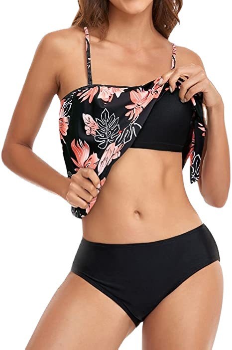 Damen-Bikini mit hoher Taille, – Tops Bewertung und Preis
