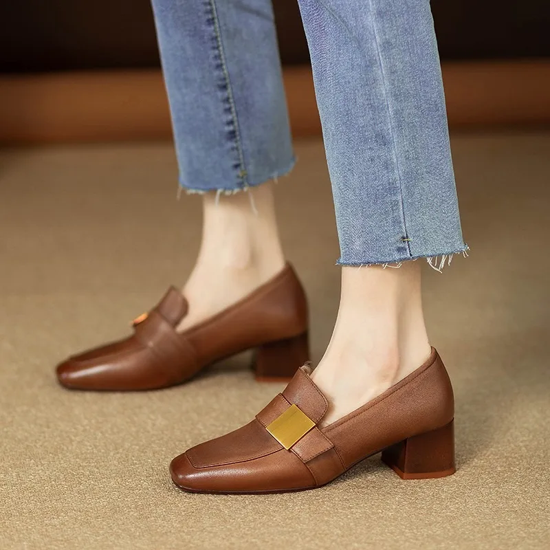 Frauen Mode Leder Pumpen Elega – Jeans Bewertung und Preis