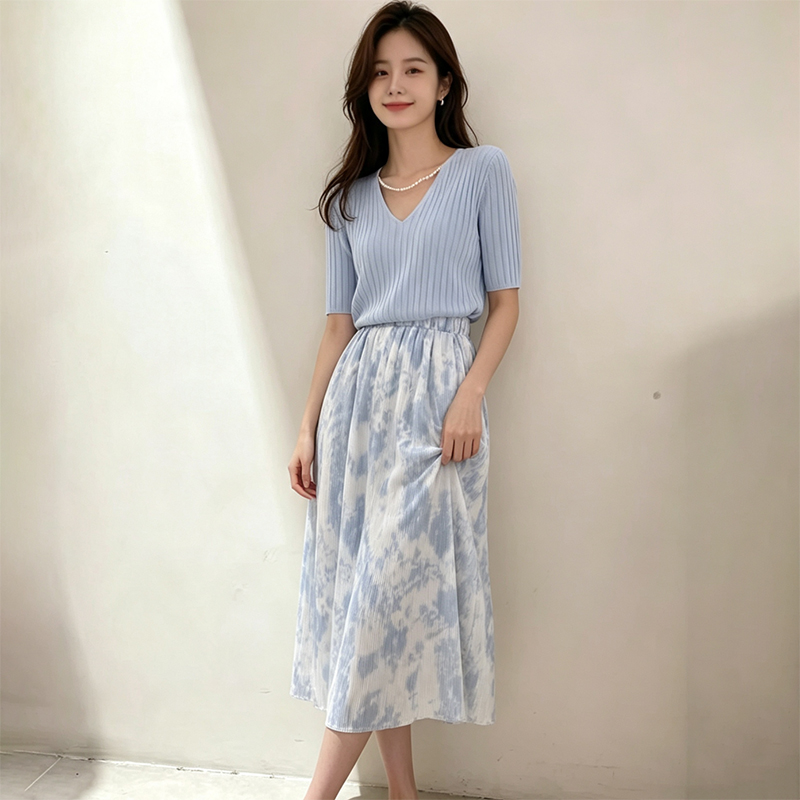 2026 Sommer Elegantes Kurzarm- – Korean Style A Line Shirt Dress Bewertung und Preis