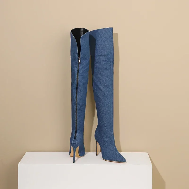 Sexy Frauen Oberschenkel Hohe  – Jeans Bewertung und Preis