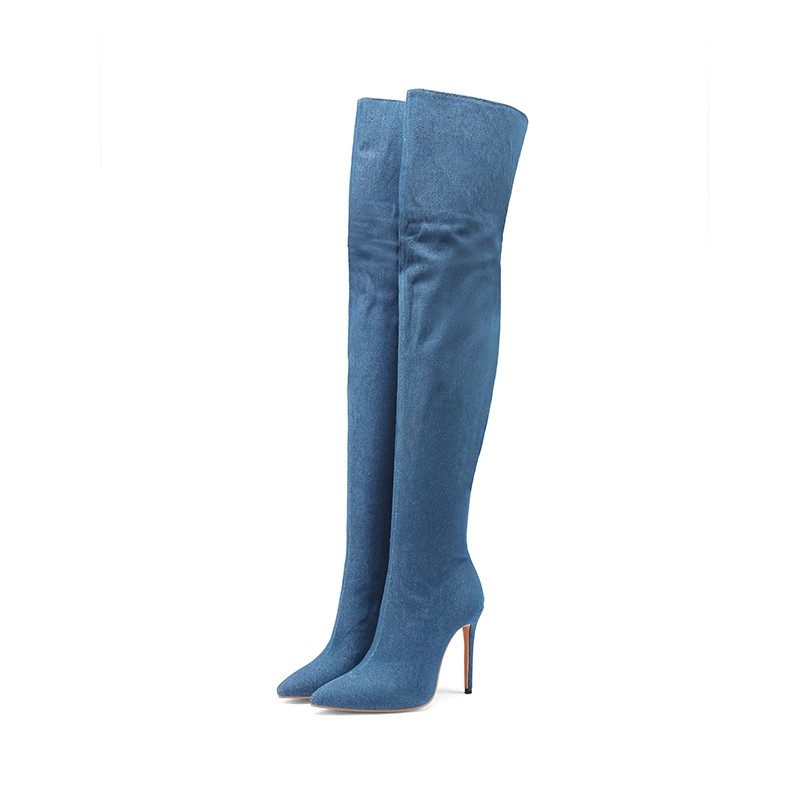 Sexy Frauen Oberschenkel Hohe  – Jeans Bewertung und Preis