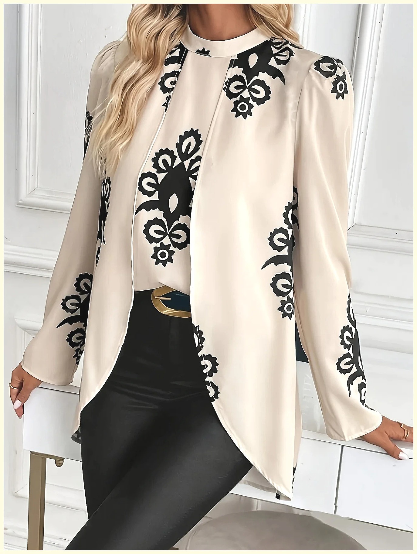 2026 Modische Damen Langarm-Bl – Blouses Bewertung und Preis