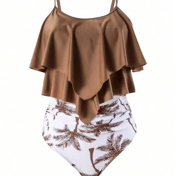 Damen-Bikini mit Rüschen-Obert – Tops Bewertung und Preis
