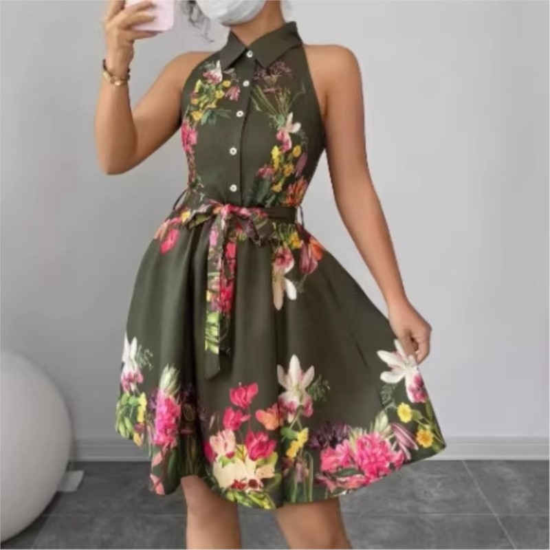 Damen Blumenkleid 2026 Frühlin – French Vintage Floral Midi Dress Bewertung und Preis