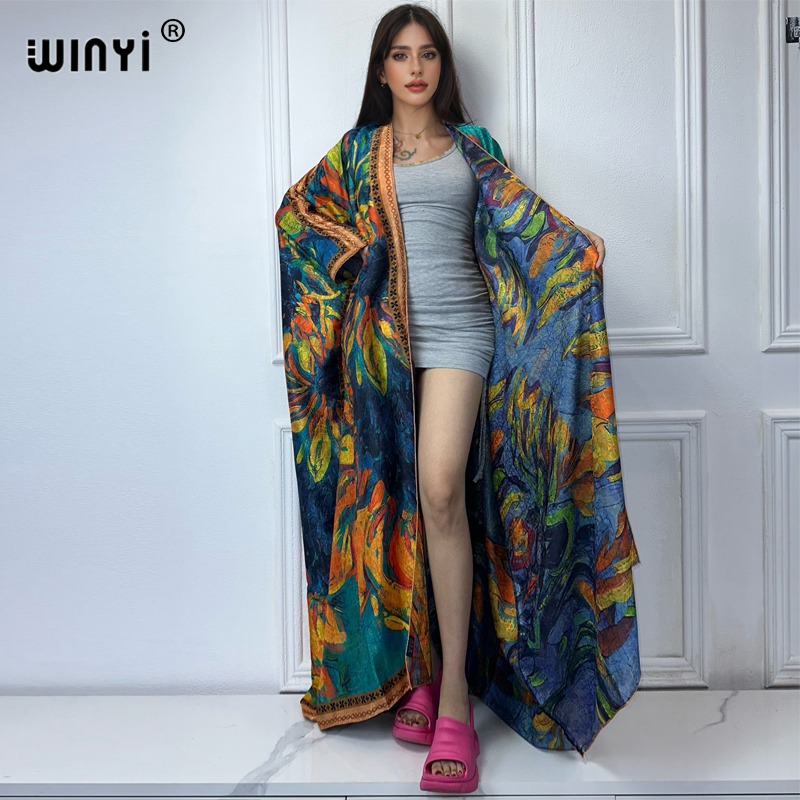 WINYI hochwertiger offener Man – Boho Summer Beach Maxi Dress Bewertung und Preis