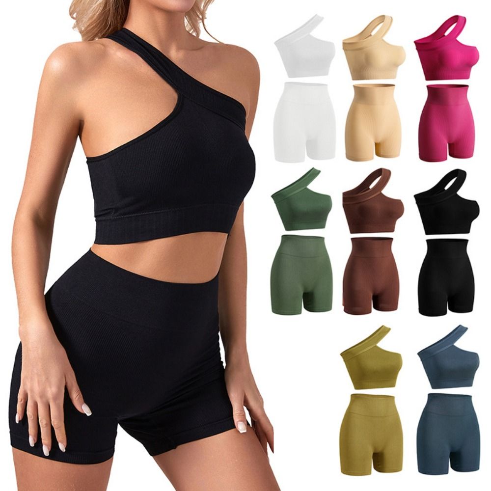 2-teiliges wiederverwendbares  – Seamless Ribbed Workout Tank Top Bewertung und Preis